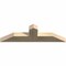 Ekena Millwork Portland Rough Sawn Timber Gable Bracket, Douglas Fir, 48"W x 14"H x 4"D x 6"F, 7/12 Pitch GBW048X14X0406POR00RDF - alternate 5